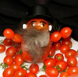 "Zur Hülfe, zur Hülfe, wir werden von Tomaten überschwemmt..."